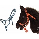 Ohlávka provazová HKM Hobby Horsing tyrkysová – Hledejceny.cz