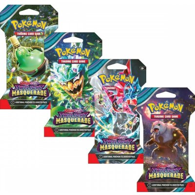 Pokémon TCG Twilight Masquerade Blister Booster – Zboží Mobilmania