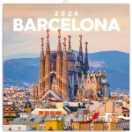 poznámkový Barcelona 30 x 30 cm 2026 – Sleviste.cz
