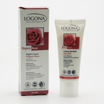 Logona noční krém Bio Růže 40 ml