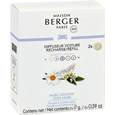 Maison Berger COSY MUSK náhradní náplň 2 ks – Hledejceny.cz