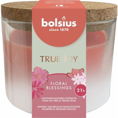 Bolsius True Joy Floral Blessings 80 x 75 mm – Zboží Mobilmania