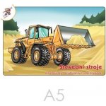 Omalovánka A5 Stavební stroje – Zbozi.Blesk.cz