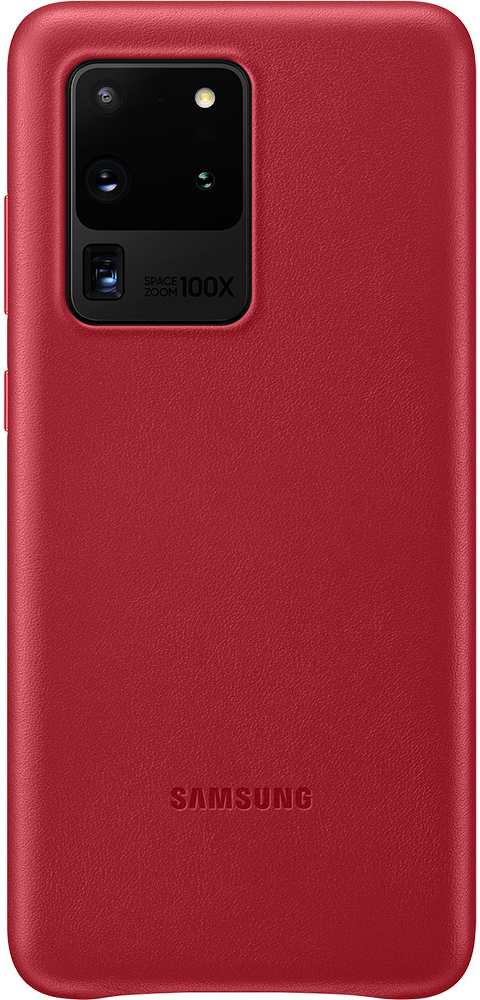 Samsung Leather Cover Galaxy S20 Ultra Red EF-VG988LREGEU