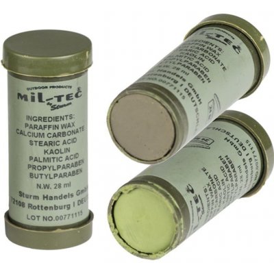Barvy na obličej Mil-Tec Camo Stick černá olivová – Hledejceny.cz