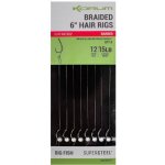 Korum Hotové návazce Big Fish Braided Hair Rigs 6 vel.12 8 ks – Zboží Mobilmania