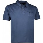 Alpine Pro pánské tričko s límečkem BORK MTSL297 tmavě modrá – Zboží Mobilmania