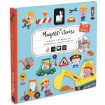 Janod Magnetistories Na stavbe – Zboží Dáma