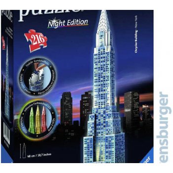 Ravensburger 3D puzzle Svítící Chrysler Building 216 ks