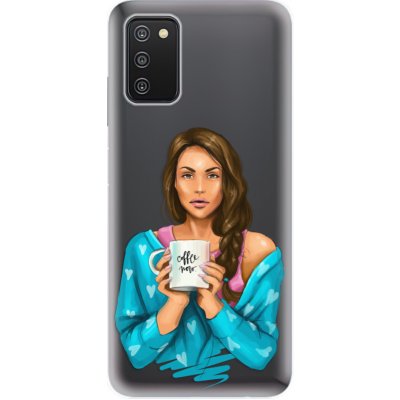 Pouzdro iSaprio - Coffe Now - Brunette - Samsung Galaxy A03s