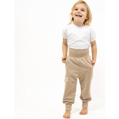 Esito Rostoucí tepláky Mono Beige béžová – Sleviste.cz