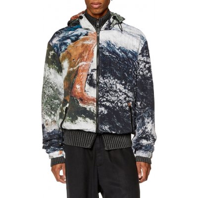 Diesel J-Warrett-print Jacket černá