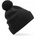 Beechfield pletená čepice s bambulí Snowstar B 450N black – Hledejceny.cz