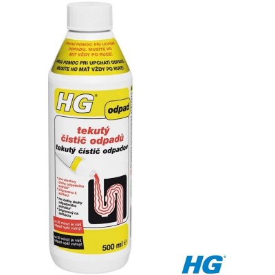 HG 139/05 tekutý čistič odpadů 500 ml – Hledejceny.cz