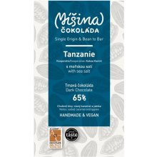 Míšina čokoláda 65% hořká čokoláda Tanzanie s mořskou solí 50 g