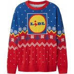 Dámský vánoční svetr LIDL Lidl modrá červená – Hledejceny.cz