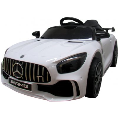 R-Sport Elektrické autíčko Mercedes GTR-S AMG bílá – Zboží Mobilmania