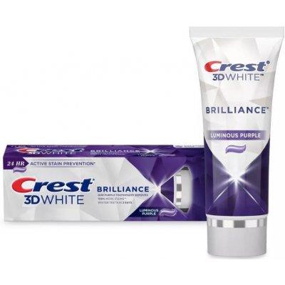 Crest 3D White Brilliance Luminous Purple bělicí zubní pasta 99 g – Hledejceny.cz