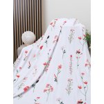 MKLuzkoviny.cz deka mikroplyš Vlčí máky bílá 220x200 – Sleviste.cz