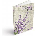 MFP 7501590 Záznamová kniha A6 čistá ZL6100 100 listů – Zboží Živě