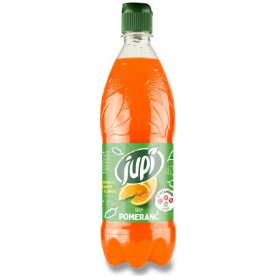 Jupí Ovocný sirup pomeranč 0,7 l - PET – Zbozi.Blesk.cz