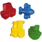 Alltoys Sada na písek Formičky Dopravní prostředky 4 ks – Zboží Dáma