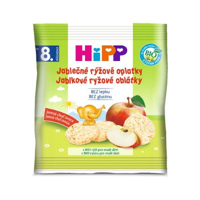HIPP Jablečné rýžové oplatky bio 30 g