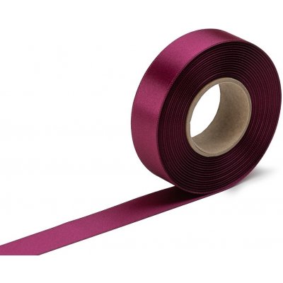 Stuha atlasová bordó, šíře 24 mm – Hledejceny.cz