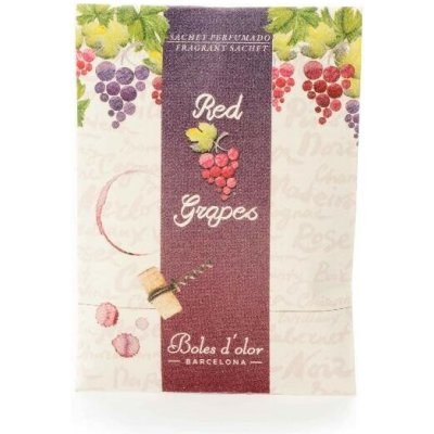 Boles d´olor Vonný sáček kapesní malý papírový 5,5 x 7,5 x 0,3 cm Red Grapes – Hledejceny.cz
