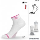 Lasting ABD ponožky pro aktivní sport bílá růžová