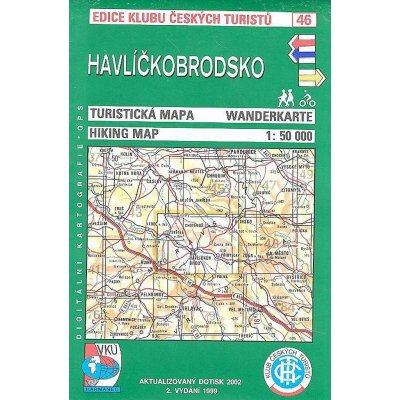 46 Havlíčkobrodsko 1:50 000 – Zboží Mobilmania