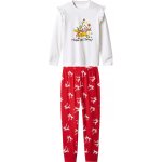 Dívčí pyžamo Grinch bílá červená – Zboží Dáma