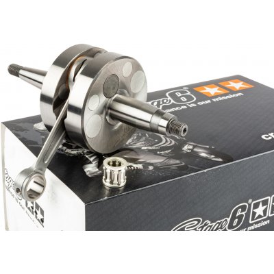 Klikový hřídel Stage6 R/T Replica, ojnice 90mm Derbi Euro 3 / Euro 4 (D50B0) | Zboží Auto