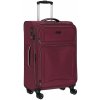 Cestovní kufr D&N 4W 9264-04 fialová 65 l