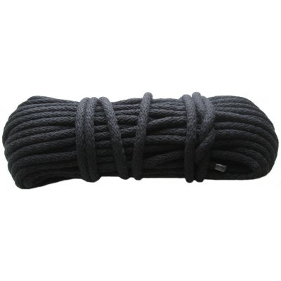 Prima-obchod Šnůra oděvní Ø 5mm BAVLNA, barva Černá – Zboží Dáma