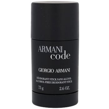 Giorgio Armani Black Code deostick 75 ml