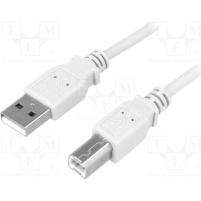 Logilink CU0007 USB 2.0, USB A vidlice, USB B vidlice, niklovaný, 1,8m