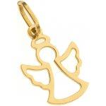 Argento Zlatý přívěsek anděl 8A040 – Zboží Mobilmania