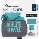 Sea To Summit Airlite Towel Large 120 x 60 cm baltic – Sleviste.cz