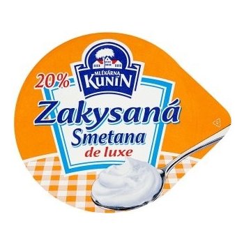 Mlékárna Kunín Zakysaná smetana de luxe 20% 190 g