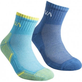 La Sportiva dětské běžecké ponožky Modrá