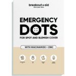 Breakout+aid Náplasti na lokální ošetření akné s niacinamidem a zinkem 72 ks – Zboží Dáma