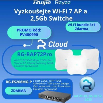 Ruijie Reyee Wi-Fi 7 – Sleviste.cz