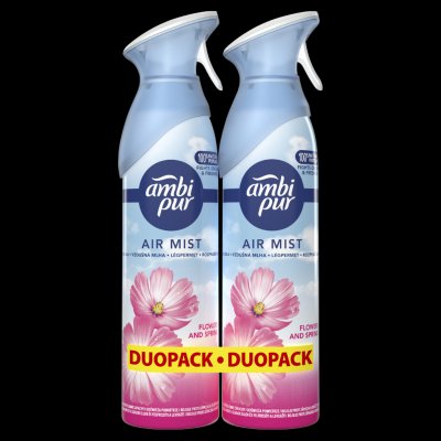 Ambipur Flower & Spring Osvěžovač vzduchu ve spreji 2 x 185 ml – Zboží Mobilmania