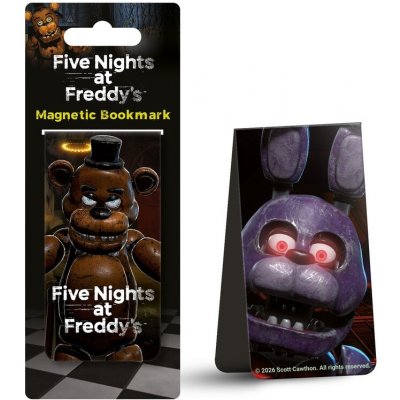 Five Nights At Freddy´s Záložka magnetická (Freddy) – Hledejceny.cz