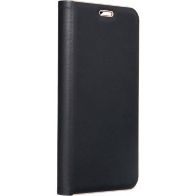 Pouzdro LUNA Book Gold Xiaomi Redmi NOTE 10 5G / Poco M3 Pro / Poco M3 Pro 5G černé – Zboží Mobilmania