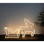 LED vánoční dekorační doplněk se sobem a sáňkami NEOLED 25,8W Polar NEOLED 807-42 – Hledejceny.cz