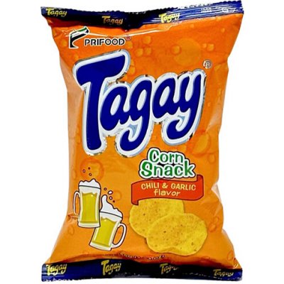 Tagay Kukuřičné chipsy s chili a česnekovou příchutí 55 g – Zboží Dáma