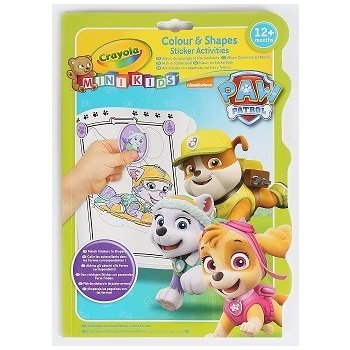 MK Omalovánky se samolepkami Paw Patrol