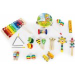 EcoToys sada dřevěných nástrojů pro děti 14 kusů – Hledejceny.cz